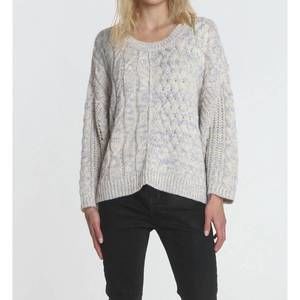 NEW LABEL+THREAD shiloh medley scoop sweater in dune